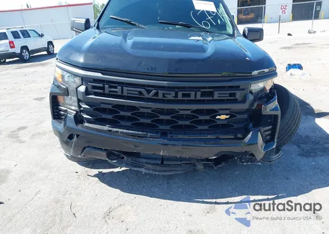 2024 Chevrolet Silverado 2Wd Double Cab Standard Bed Custom z USA, uszkodzony, nr VIN 1GCRABEK1RZ296794